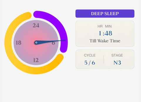 Sleep & Wake panel