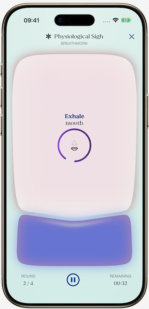 Kairis Mindfulness screen