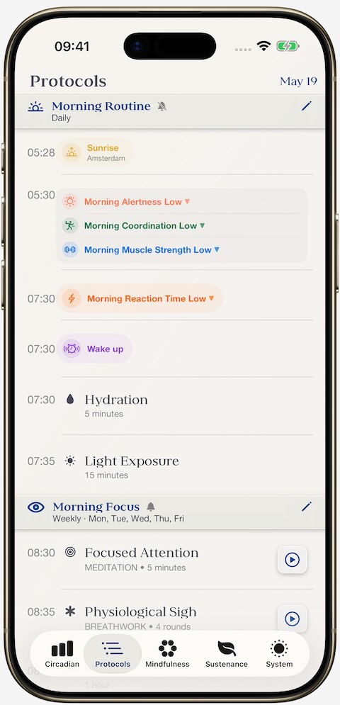 Kairis Protocols screen